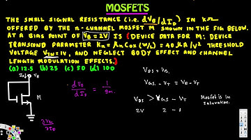 Problem On MOSFETs #3 - Electronics 1