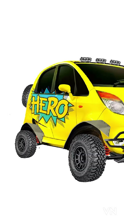 Modify TATA NANOto Off-road Spec#tata #nano #cars #modify #offroad ##digitalart #ipad #procreate