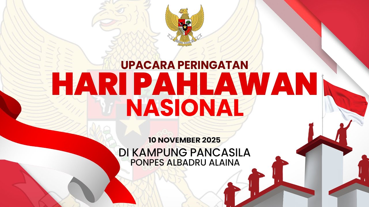 UPACARA HARI PAHLAWAN 10 NOVEMBER 2025 | TAMAN PANCASILA NGANTRU TULUNGAGUNG