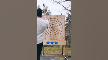 Name that axe 🪓 #axethrowing #trickshots #axe #throwingaxe #watl