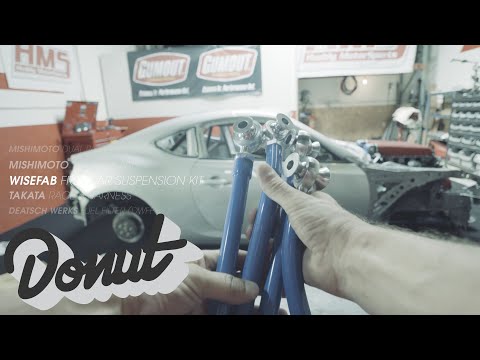 Unboxing Parts for Ferrari powered GT86 w/ Ryan Tuerck | The GT4586 | Donut Media