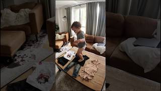 Baby Leo picks out his outffit! #ootd