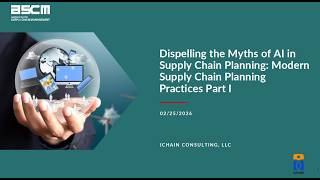 ASCM Houston Presents Dispelling the Myths of AI Part 1 with Bob Carbo &amp; Ravi Chawla