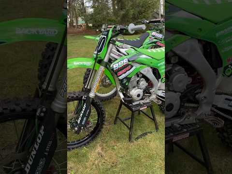 New Graphics on a Full Custom BBR Motorsports KLX140 by Carson Brown MX