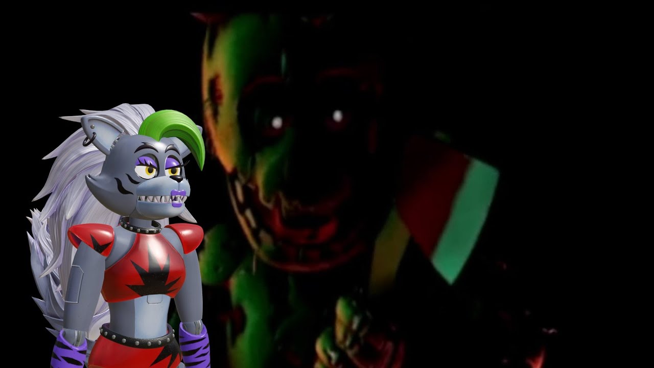 Spring Trap X Roxanne Roxanne Wolf PLAYS The Fazbear Massacre | SPRINGTRAP KILLED OUR FRIENDS ...