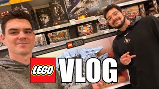EPIC LEGO STORE with RETIRED SETS! Patriots @ Colts! (MandR Vlog)
