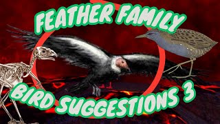 Feather Family Bird Suggestions! 🦆 (PART 3)