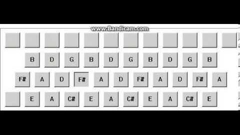 Accordion playing on the keyboard !!!