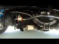 Rear suspension cam autocross action