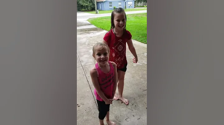 Playing in the rain!!!!