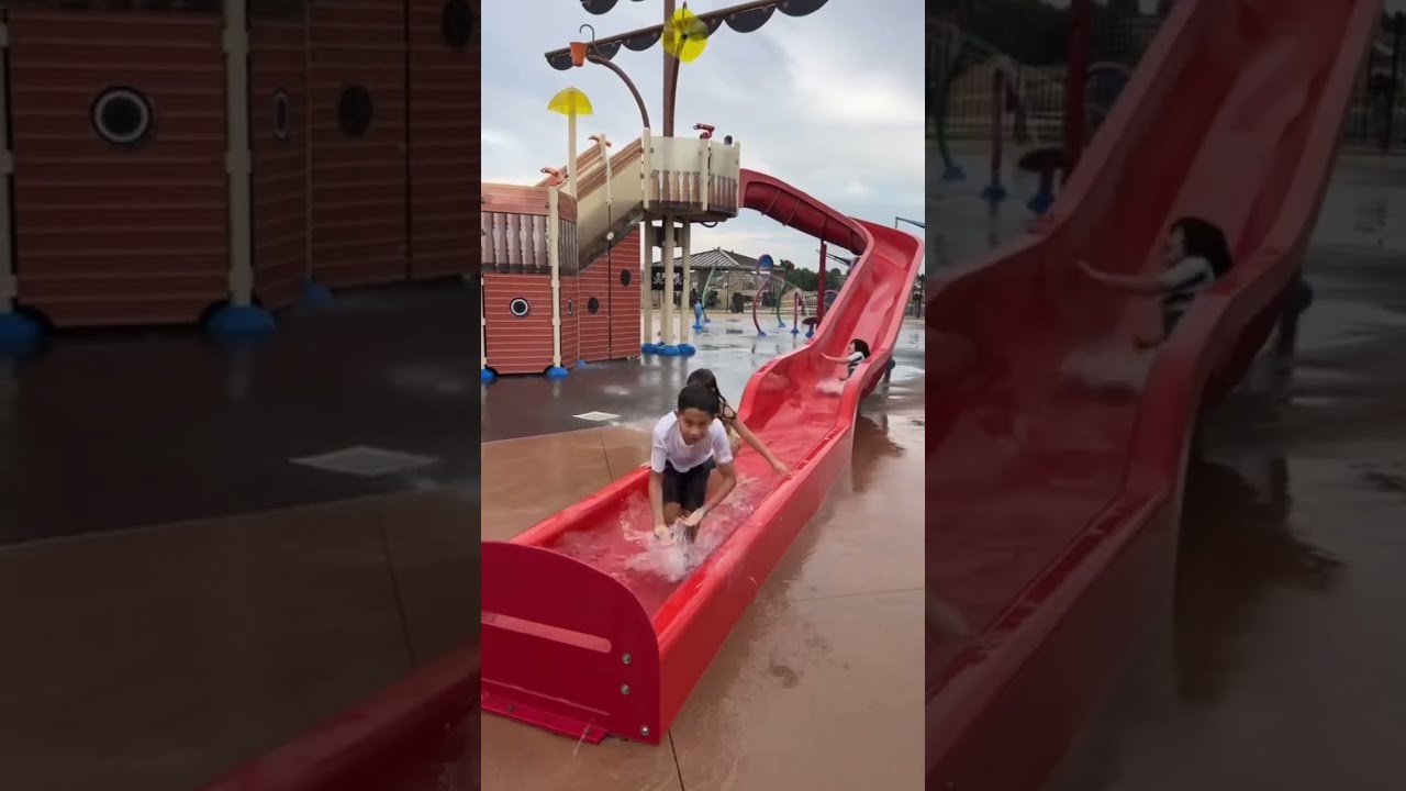 Llevamos a Nathan y Navany a un parque de agua!!