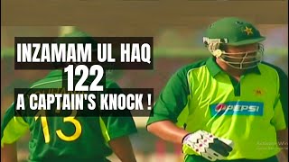 Inzamam ul Haq 122 Against India | HD | Almost Match Winning Batting | Pak vs Ind
