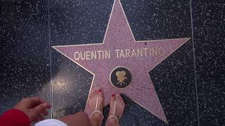 Прогулка по Голливудской Аллеи славы Hollywood Walk of Fame Los Angeles