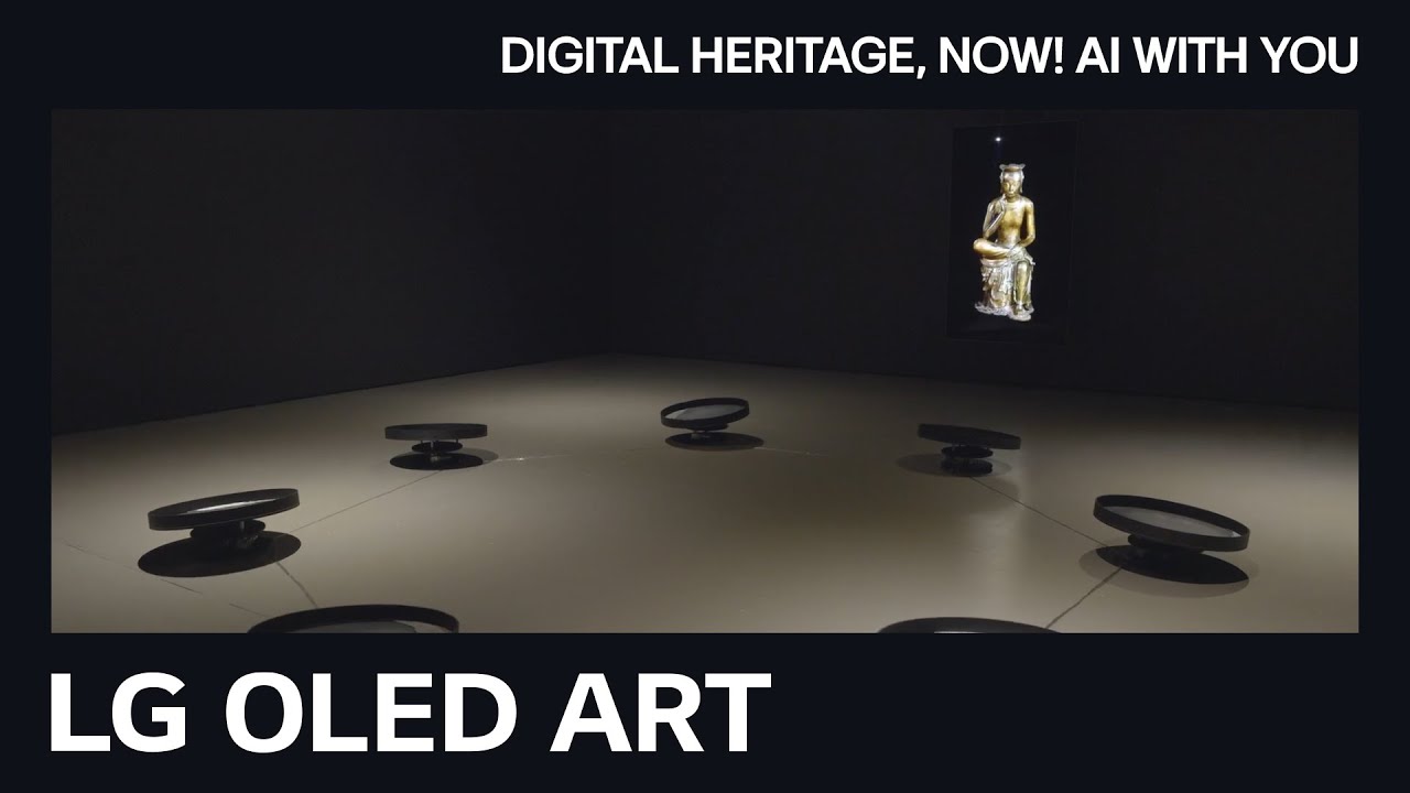 KCCUK 2024 “Digital Heritage, Now! AI With You” x LG OLED ART