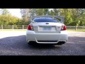 Subaru sti with nameless performance muffler deletes start up and rev