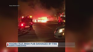 Madra Rua Pub fire