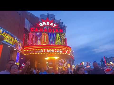 Great Canadian Midway - Arcade Tour - Clifton Hill, Niagara Falls, Ontario, Canada