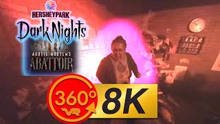 Auntie Mortem’s Abattoir Haunted House at Hersheypark Dark Nights!