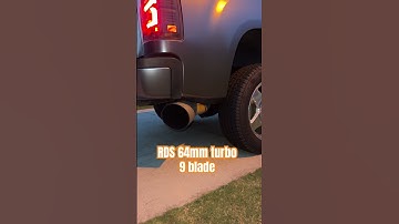 New 64mm turbo on the LML Duramax