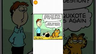 Garfield Remember when Jon found out that marriage with Liz was out of the question
