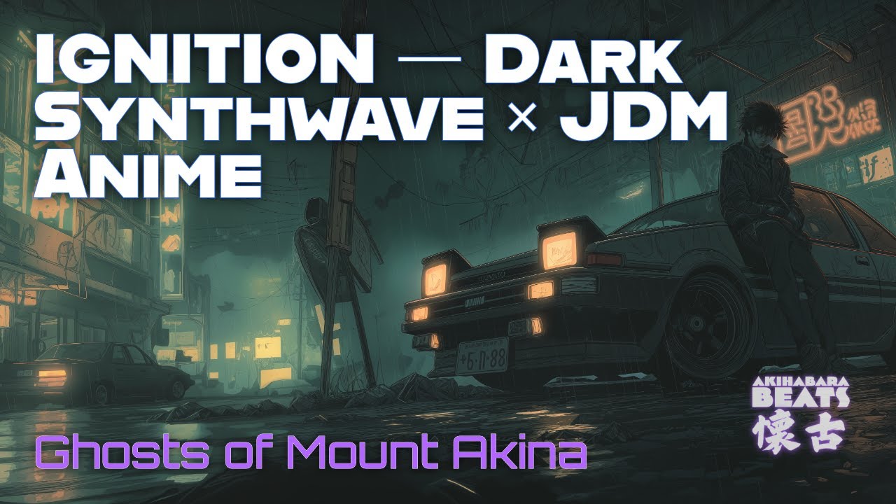 IGNITION — Dark Synthwave × JDM Anime | Ghosts of Mount Akina 🔥 Midnight Touge Drive