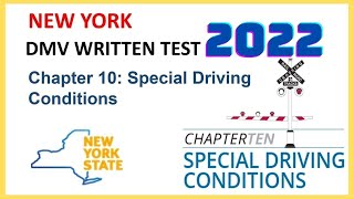 New york DMV written test 2022 Answers | Chapter 10 : Special Driving Conditions screenshot 4