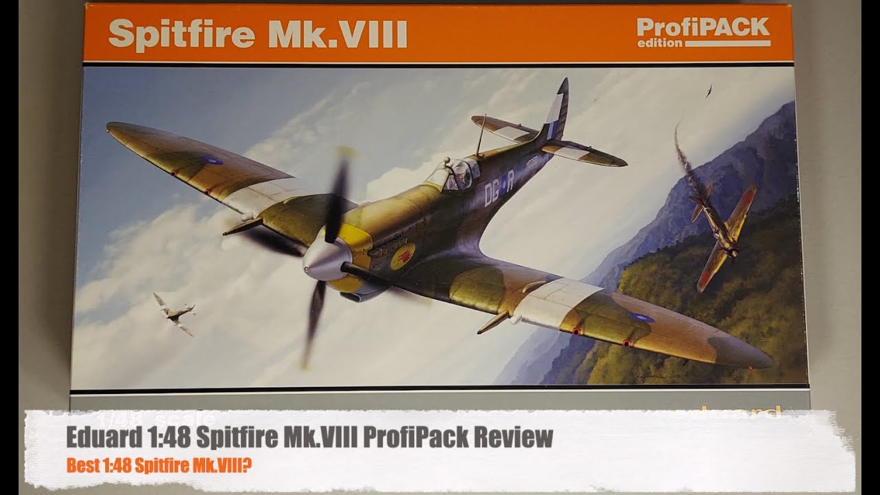 Eduard 1:48 Siptfire Mk. VIII ProfiPack Review - Best Spitfire Mk