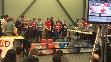 VEX Robotics Toss Up Modesto Tournament Match 48 (D team)