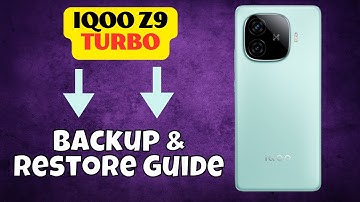 iqoo Z9 Turbo Backup & Reset Settings || Backup & Restore Guide || Take Full Backup #latest