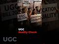 UGC Betrayed Students' Trust?