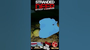 Day 3: I Built A New Raft. #stranded_deep Without A Compass Is A Creative RolePlay Adventure #shorts