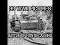 WORLD WAR II BATTLE OF MONTE CASSINO AERIAL ATTACKS ...
