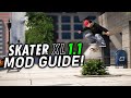 SKATER XL 1.1 MOD GUIDE! (UPDATED) | How To Install Every Mod, Custom Gear, and Maps!
