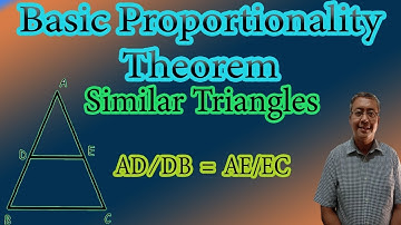 Basic Proportionality Theorem (Grade 9 3rd Quarter) || [Similar Triangles]