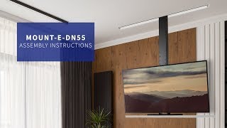 Mount-E-Dn55 Motorized Drop Down Tv Mount With Remote Control Embly By Vivo