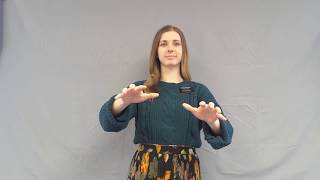 Learn ASL: Lesson #21: Classifiers 2: ENGLISH