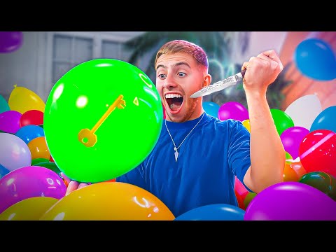 Vidéo: Table à café amusante apparemment suspendue sur des ballons d'hélium