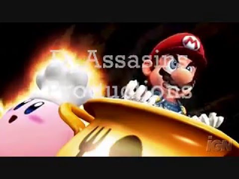 Kirby boils Mario while i play unfitting music