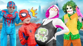 PRO 5 SPIDER-MAN Team || KID SPIDER MAN & Pregnant SPIDER GIRL are Kidnapped (ACTION In Real Life)