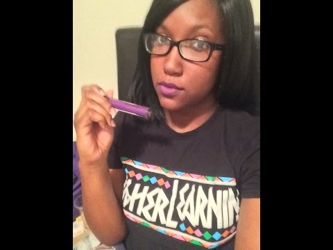 Video: Kleancolor Madly Matte Lip Gloss - 1634 Festive Fuchsia Review