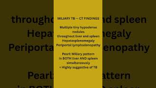 Hepatic Tuberculosis — The Great Mimicker Strikes the Liver! # Youtubeshorts #Hepatic Tuberculosis
