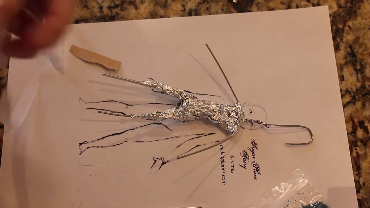Spring Fairy: Prepare the Armature - MakingFairies.com & ArtDolls.com