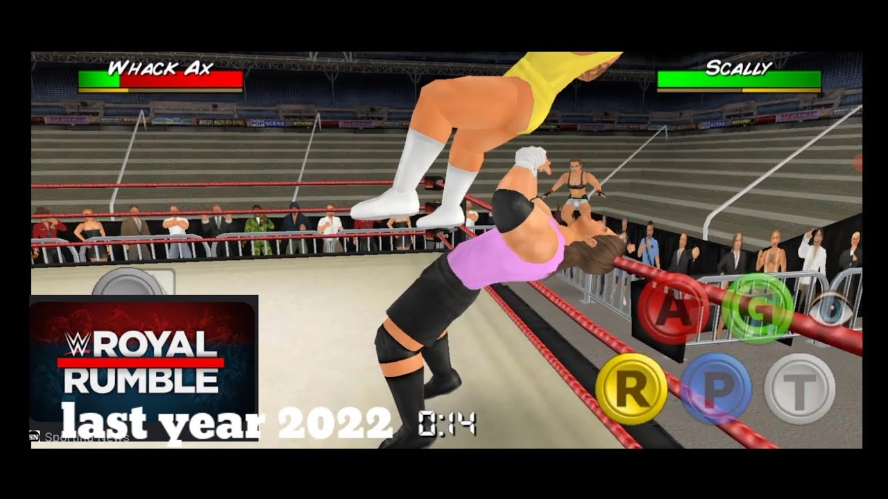 FULL MATCH60 man royal rumble(difficultygame journalist mode)last