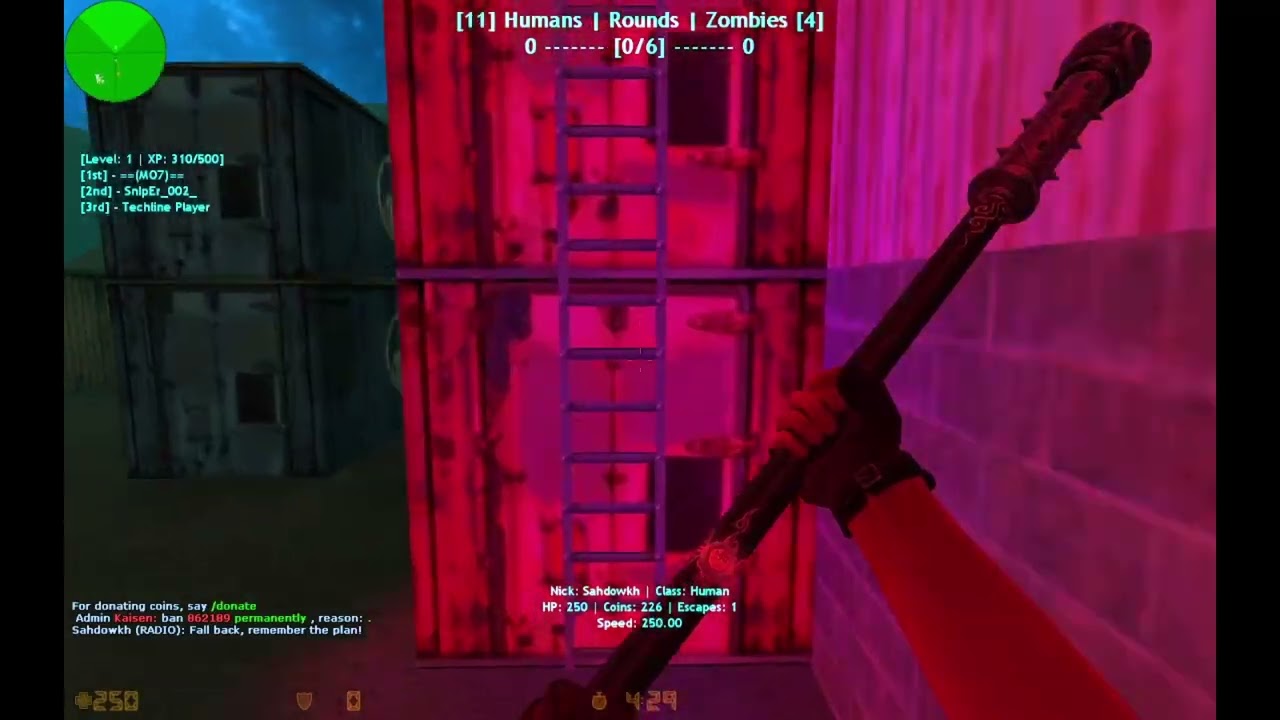 Counter-Strik 1.6 Zombie Escape Mod on Techline Gaming 