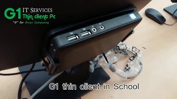 G1 Thin clients in school