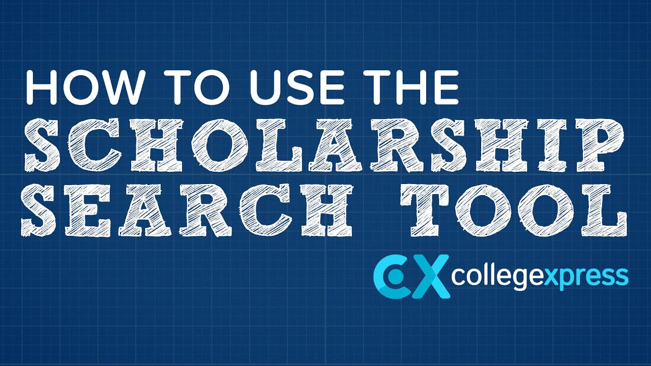 How to Use CollegeXpress - Part 5 - How to Use the Scholarship Search Tool