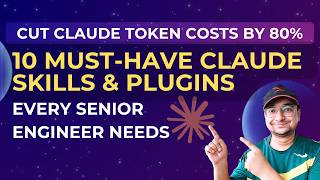 10 Advanced Skills & Plugins That Save 80% Tokens #claudecode