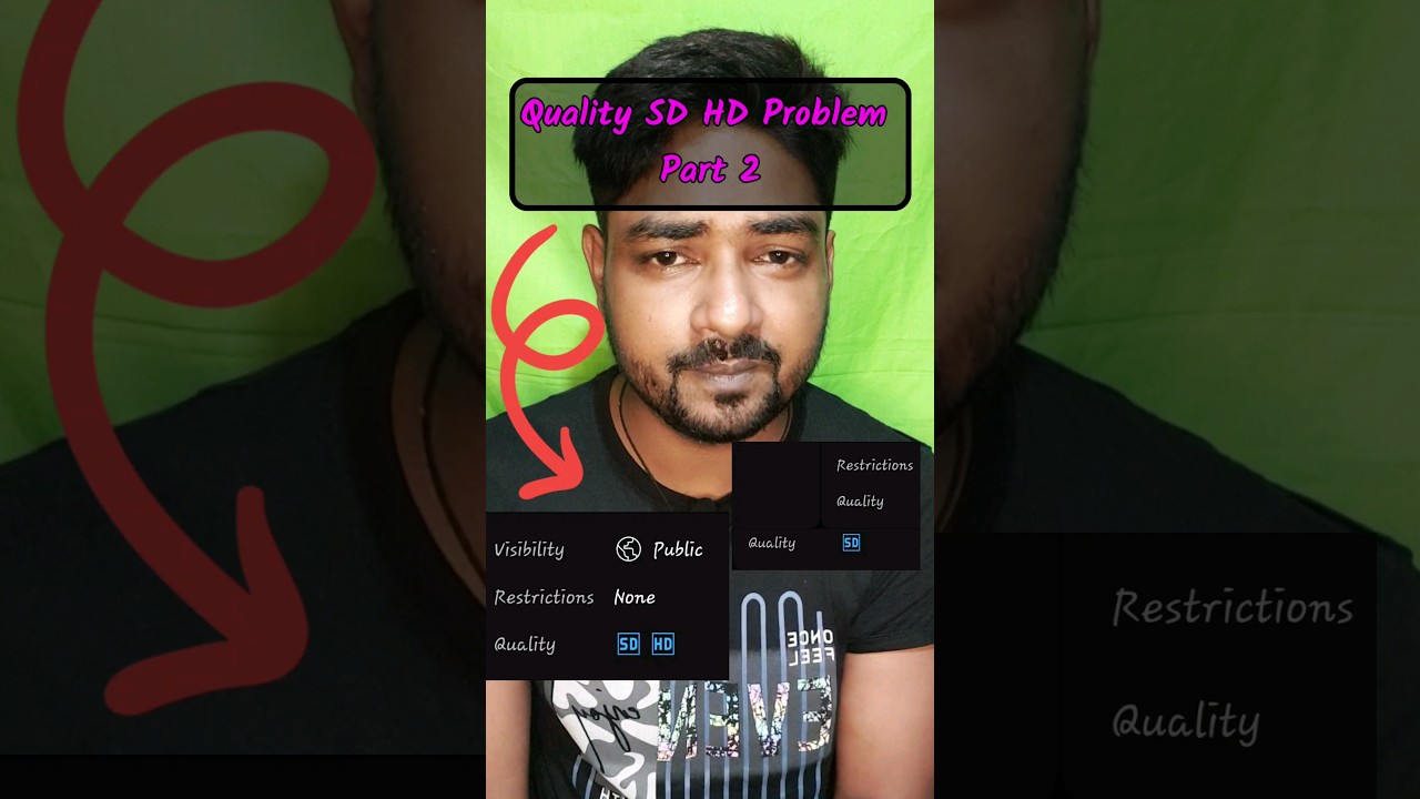 Quality SD HD Yt Studio Problem Part 2 