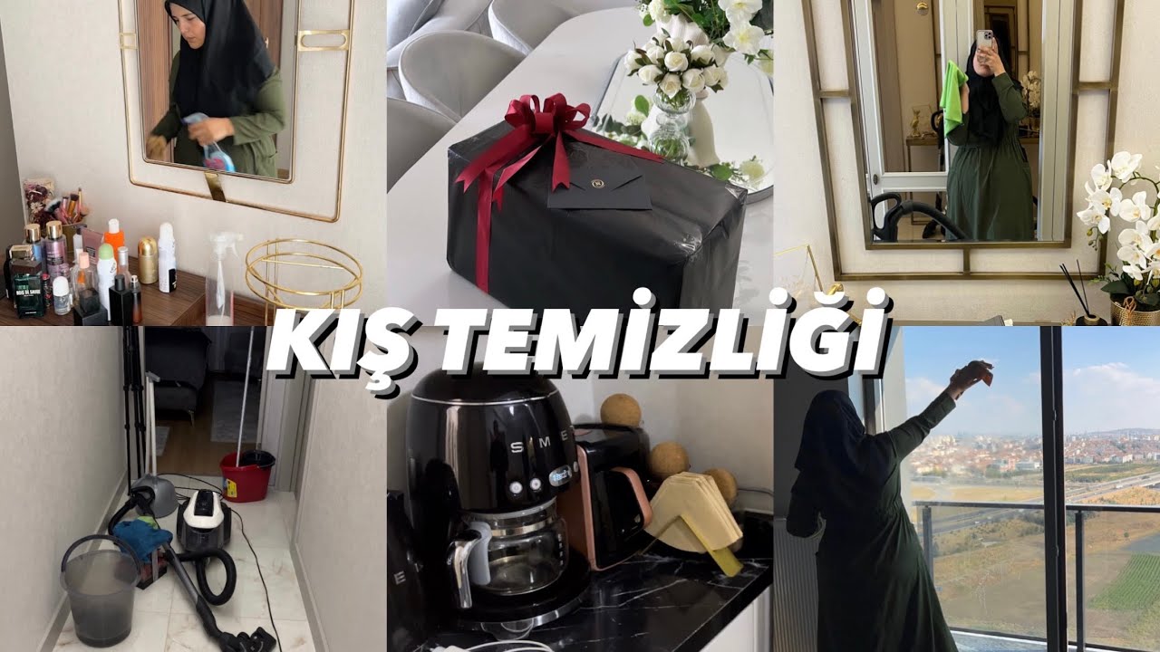 BÜYÜK KIŞ TEMİZLİĞİ🧼🧹, DÜZEN, BU HEDİYE KİME, CAMDAN DÜŞÜYORDUM, TEMİZLİK VLOG, SİLİNEN VİDEO