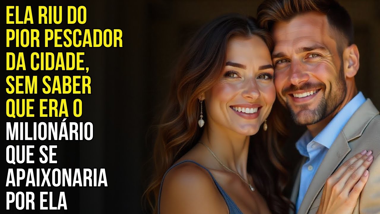 Ela riu do pior pescador da cidade, sem saber que era o milionário que se apaixonaria por ela